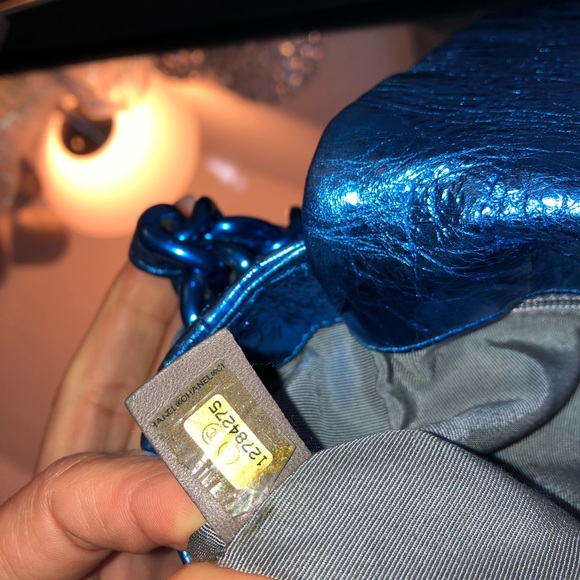 ❤️SOLD❤️Authentic Blue Metallic Chanel Bag - Picture 5 of 8